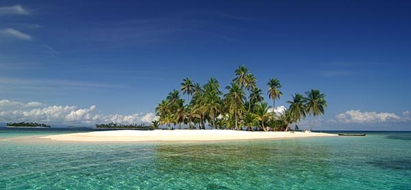 A pristine island in the San Blas archipelago