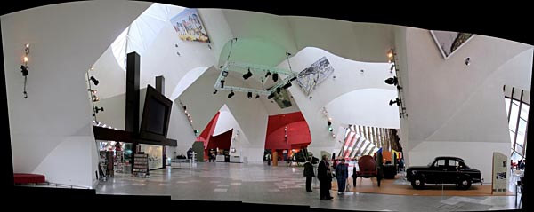 Inside the National Museum of Australia