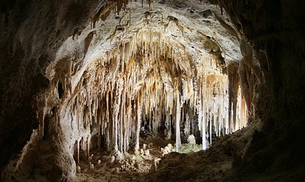 The Doll's Theater cave in Carlsbad Caverns