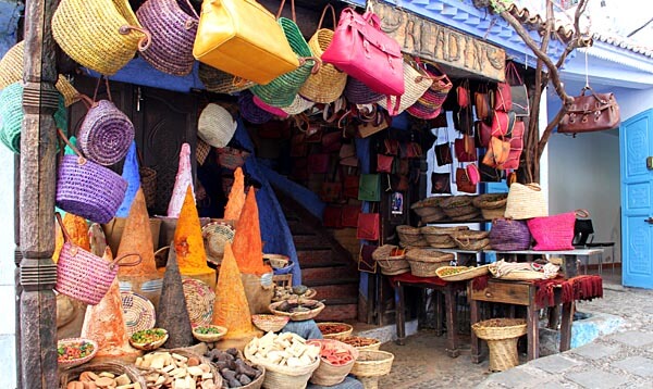 The Uta el Hammam market in Chefchaouen