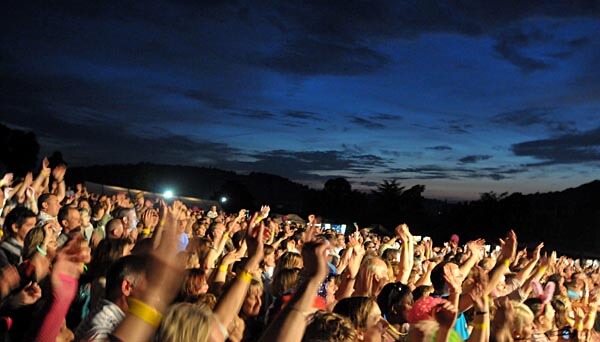 Festival crowds