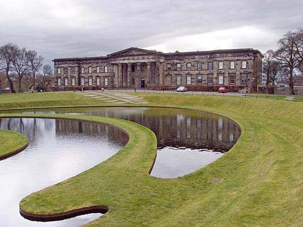 The site of the Scottish National Gallery of Modern Art