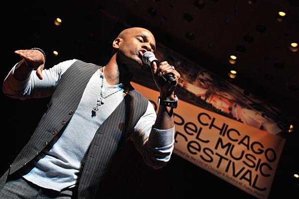 Performer at the Chicago Gospel Festival