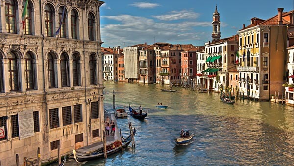 The Grand Canal in Venice