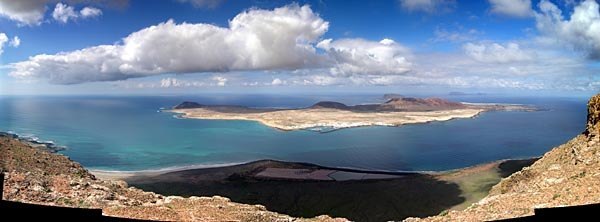 The Mirador del Rio in Lanzarote