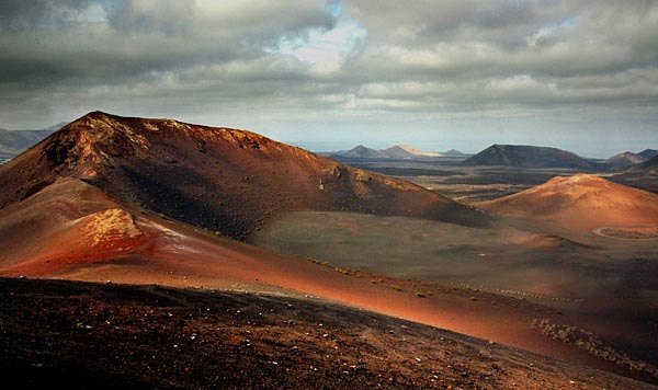 Caldera in Timanfaya National Park, Lanzarote