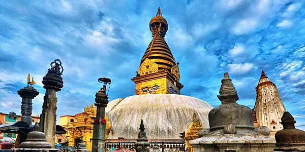 The Swayambhu Stupa