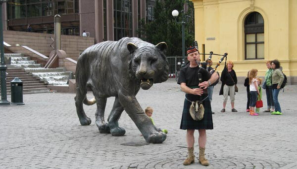 Busker in Oslo