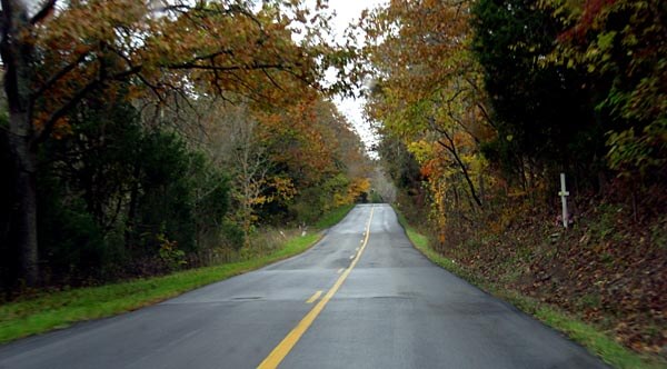 Scenic road in Kentucky