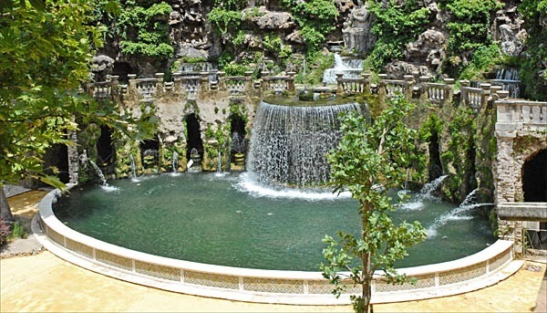 Fountain in Villa d'Este