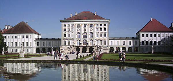 The Schloss Nymphenburg Palace in Munich