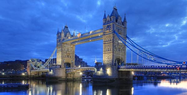 Tower Bridge at night