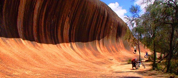 Wave Rock near Hyden, AU