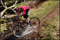 Cycling singletrack