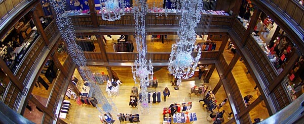 The main floor at Liberty London