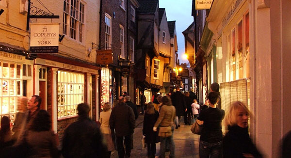 The Shambles area of York