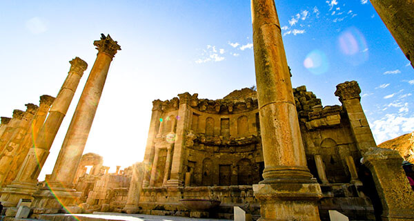 The Cathedral in Jerash, Jordan