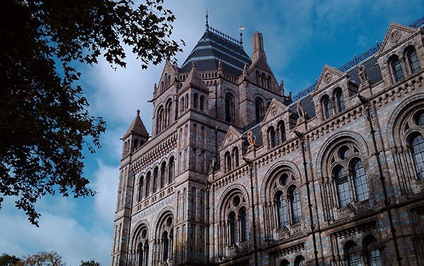 The Natural History Museum in South Kensington, London