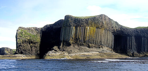 The Cliffs on Staffa and Fingal's Cave