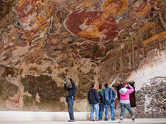 Inside the Sumela Monastery