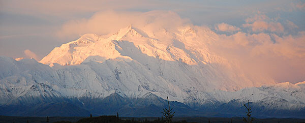 Mount McKinley in Alaska