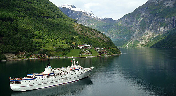 Cruise in Geirangerfjord, Norway