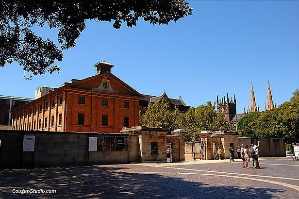 The Hyde Park Barracks Museum in Sydney