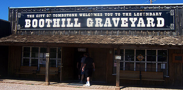 Entrance to the Boothill Graveyard