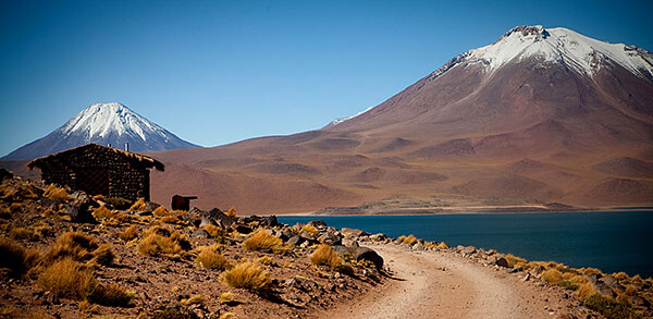 Lake in the Chilean Altiplano