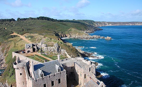 The Fort La Latte on the Brittany Coast