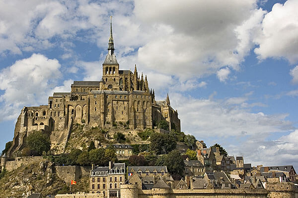 Mont Saint-Michel in Brittany, France