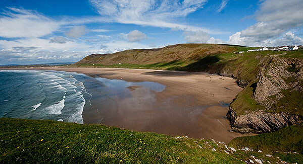 Rhossili Bay in Wales