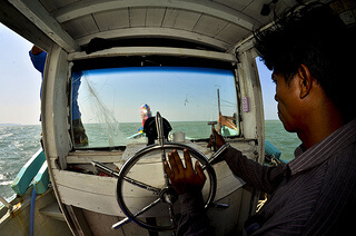 Boat tour in Koh Rong