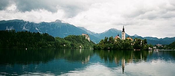 Lake Bled with the Church, Slovenia