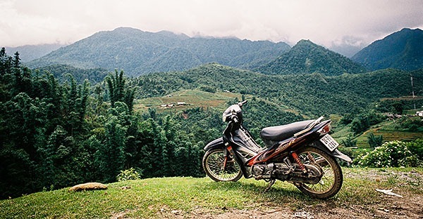 Overlooking Sapa in Vietname