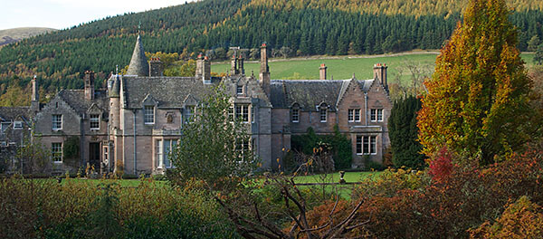 Dawyck House in Scotland