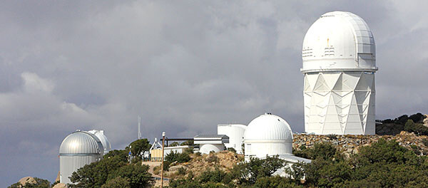Telescopes on top of Kitt Peak