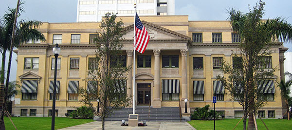West Palm Beach Courthouse, home of the Historical Society of West Palm Beach County