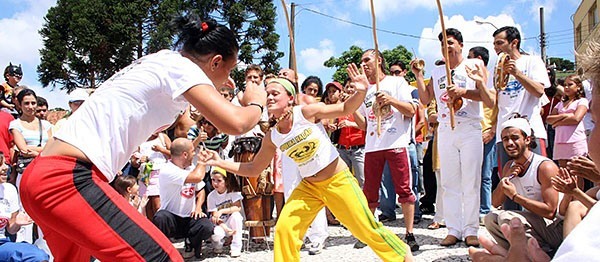 Capoeira practice