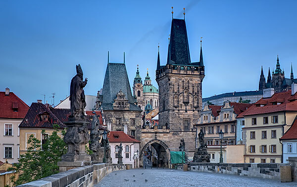 St Charle's Bridge in Prague