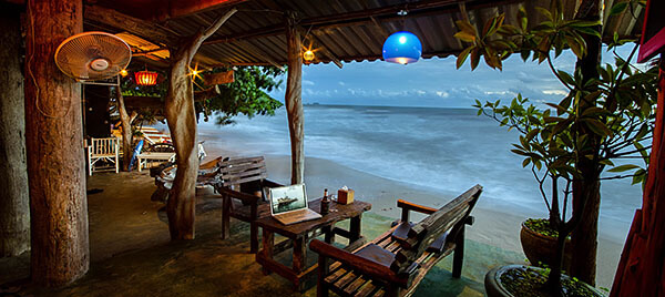 Beach bar in Thailand