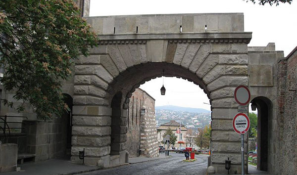 The Vienna Gate in Budapest