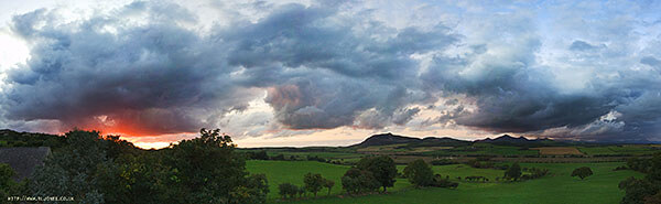 Beautiful landscape in Wales