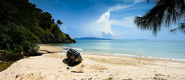 Koh Lanta beach in Thailand