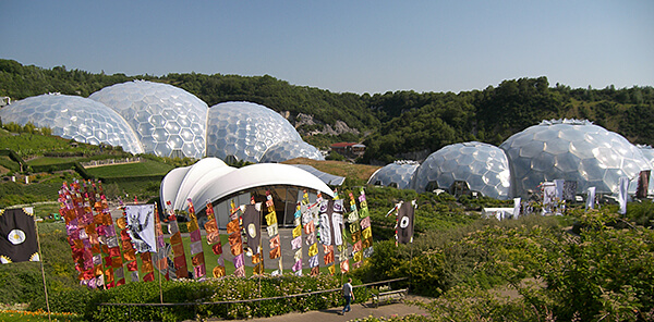 The Eden Project in Cornwall