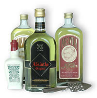 Absinthe is an unusual drink