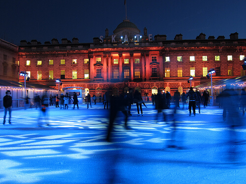 The Skate at Somerset House Ice Rink