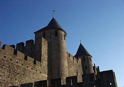 A Carcassonne fortification in France