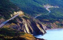 Cabot Trail in Canada