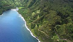 Hana Highway in Hawaii